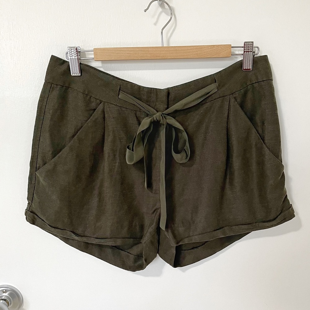 Wilfred Olive Green Shorts